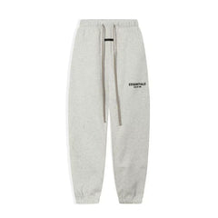 FOG ESSENTIALS Fashion High Street Letter Plush Autumn/Winter Casual Plush Hooded Sweatshirt Pants Set for Men (7)