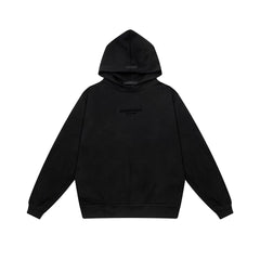 Fog autumn/winter hoodie, sweatpants, long pants with fleece hoodie, versatile letter essentials, loose and trendy ins top (55)