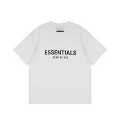FOG double-line ESSENTIALS short-sleeved T-shirt men European and American couples trendy brand round neck loose cleanfit half-sleeved women (12)