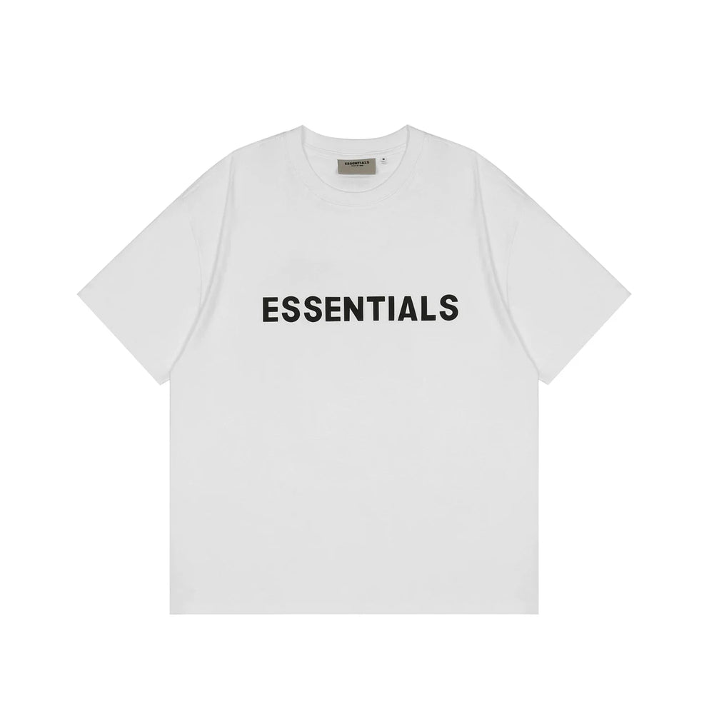 FOG double-line ESSENTIALS short-sleeved T-shirt men European and American couples trendy brand round neck loose cleanfit half-sleeved women (5)