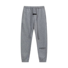 Fog autumn/winter hoodie, sweatpants, long pants with fleece hoodie, versatile letter essentials, loose and trendy ins top (40)