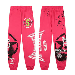 Sp5der SP-55 Team Tracksuit — Hot Pink