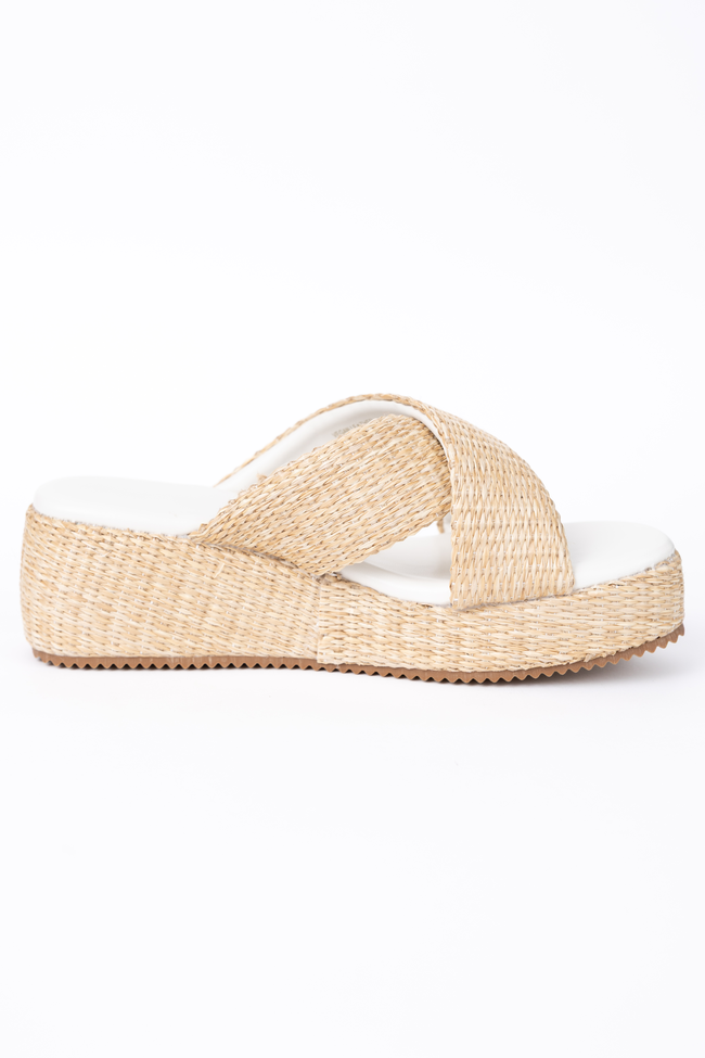 Clementine Tan Cross Platform Sandals