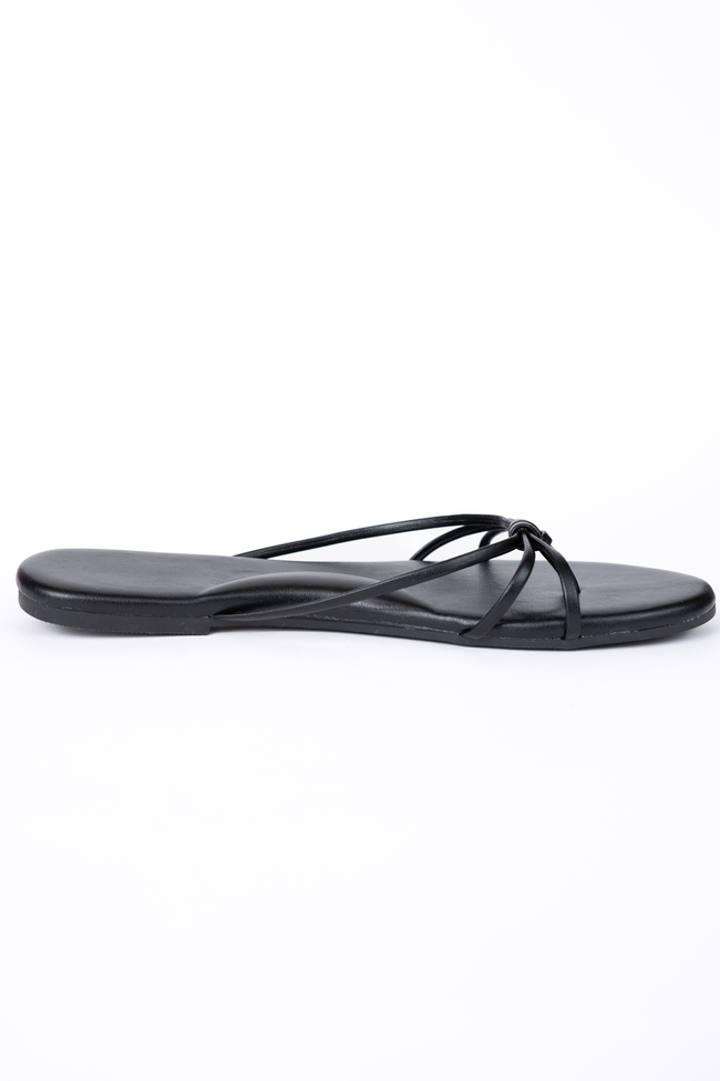 Landry Black Flip Flops
