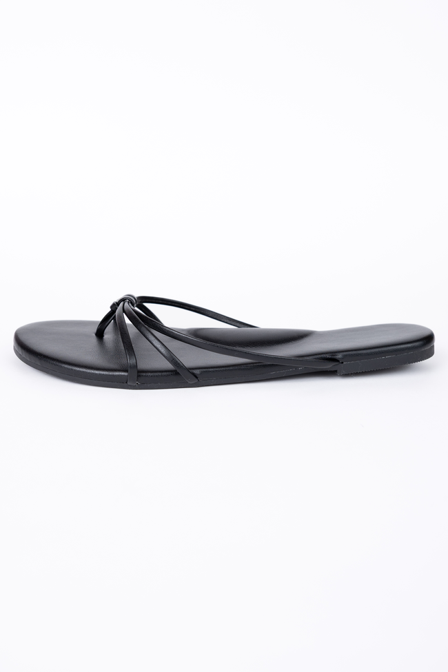 Landry Black Flip Flops