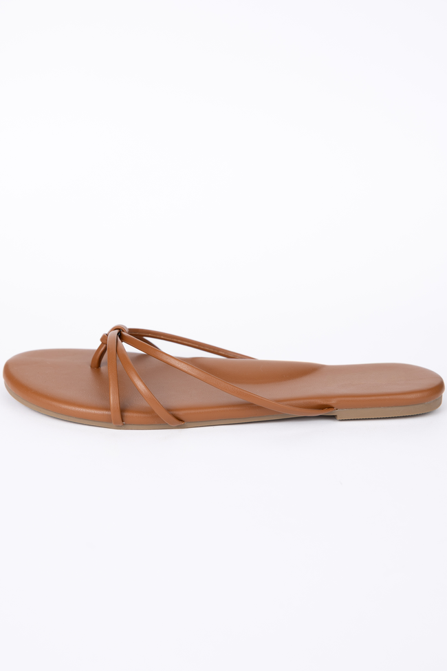 Landry Brown Flip Flops