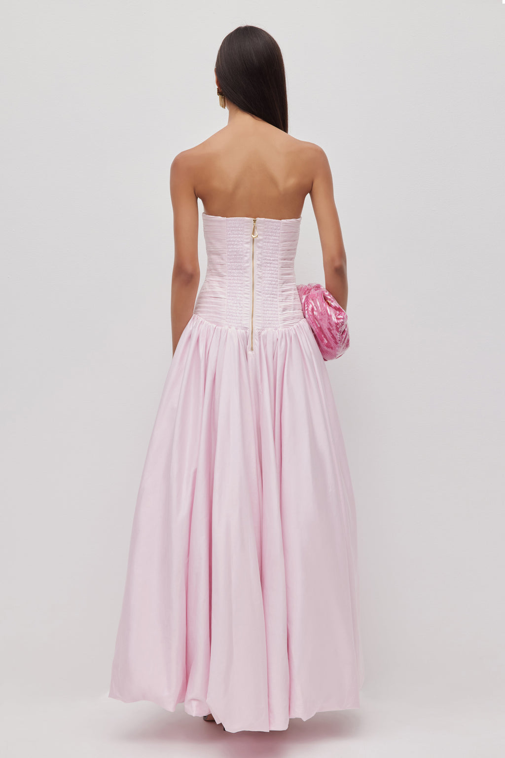 Violette Bubble Hem Maxi Dress