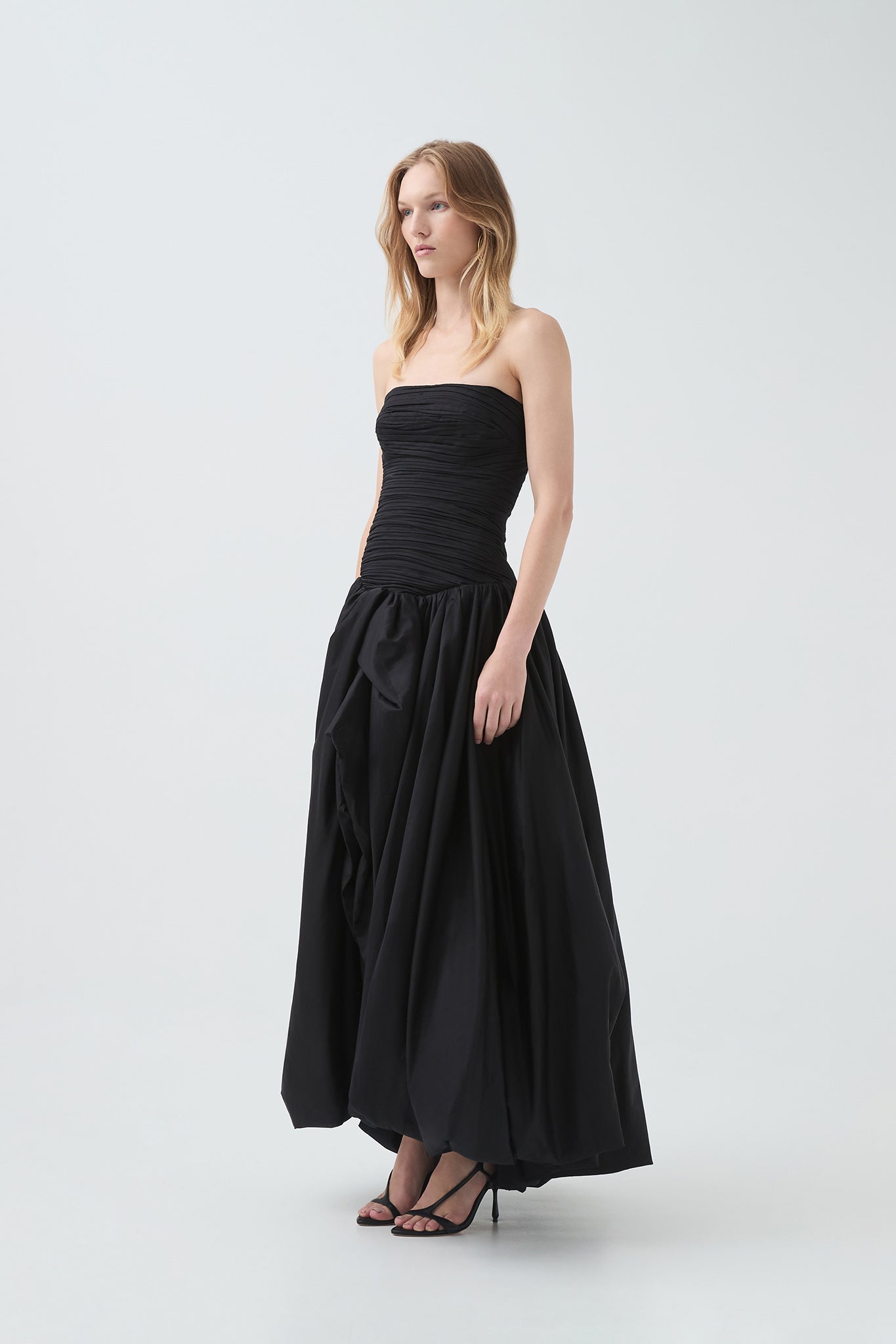 Violette Bubble Hem Maxi Dress