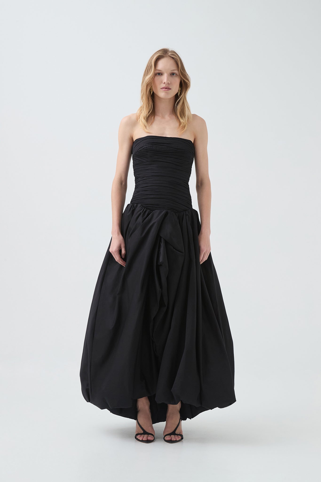 Violette Bubble Hem Maxi Dress