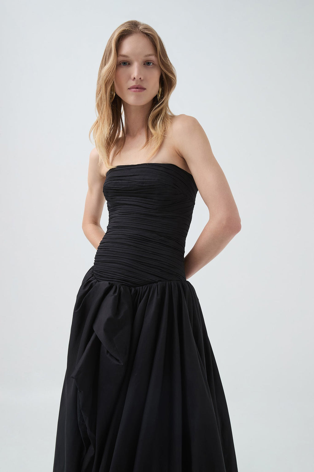 Violette Bubble Hem Maxi Dress