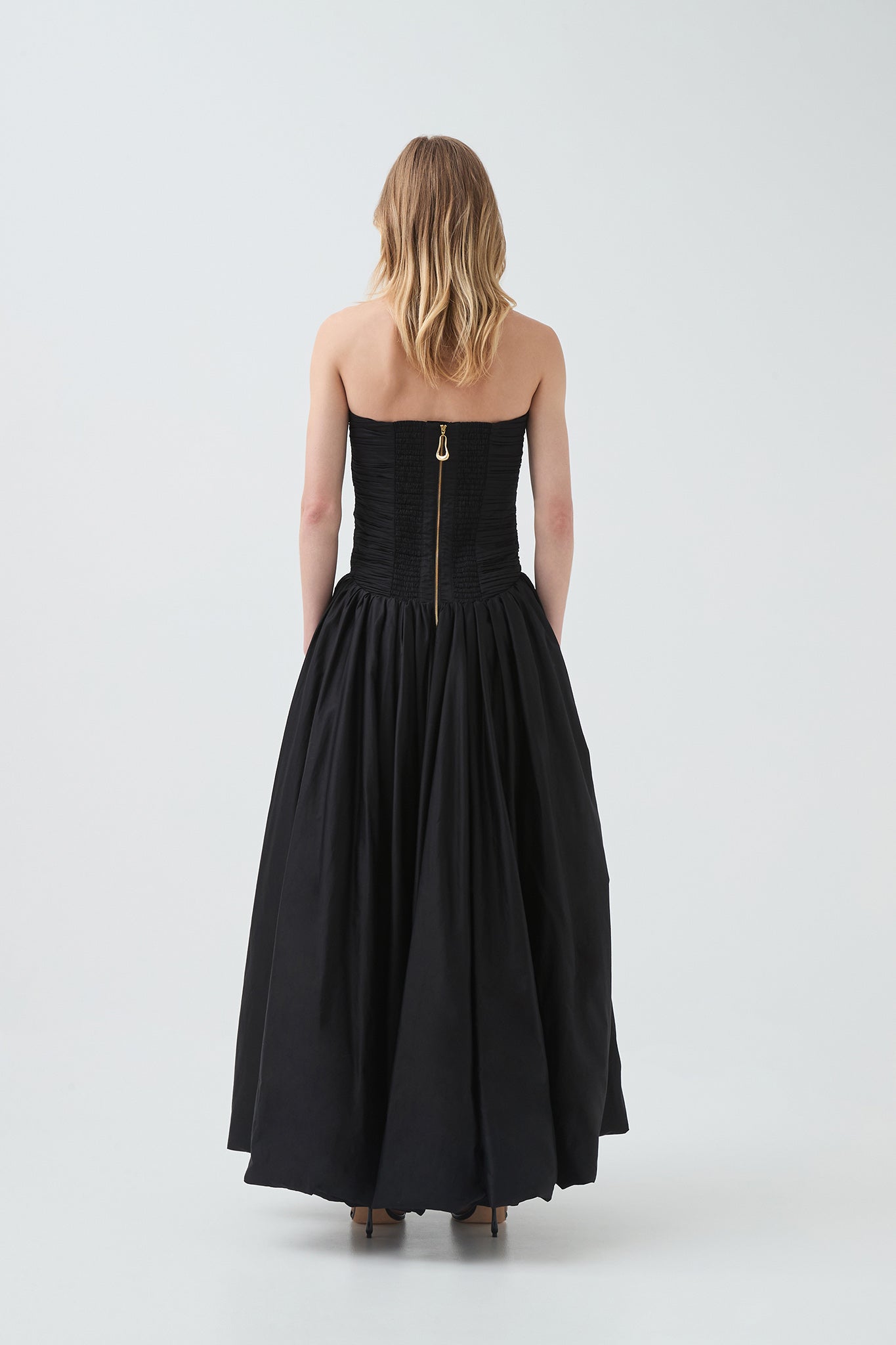 Violette Bubble Hem Maxi Dress