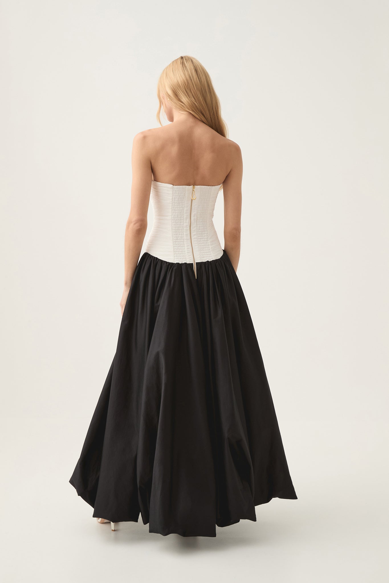 Violette Bubble Hem Maxi Dress