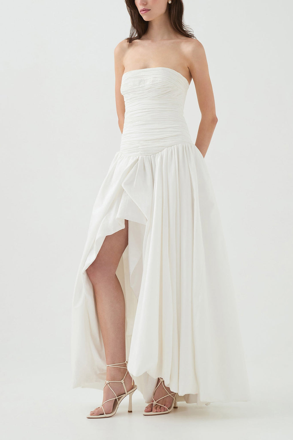 Violette Bubble Hem Maxi Dress