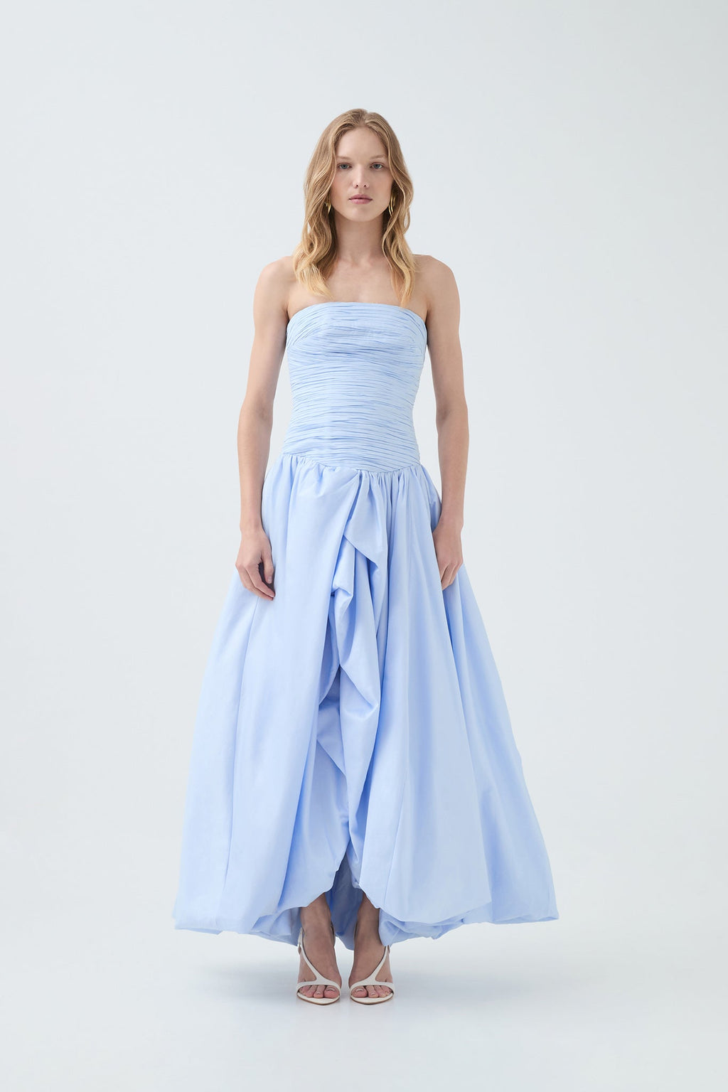 Violette Bubble Hem Maxi Dress