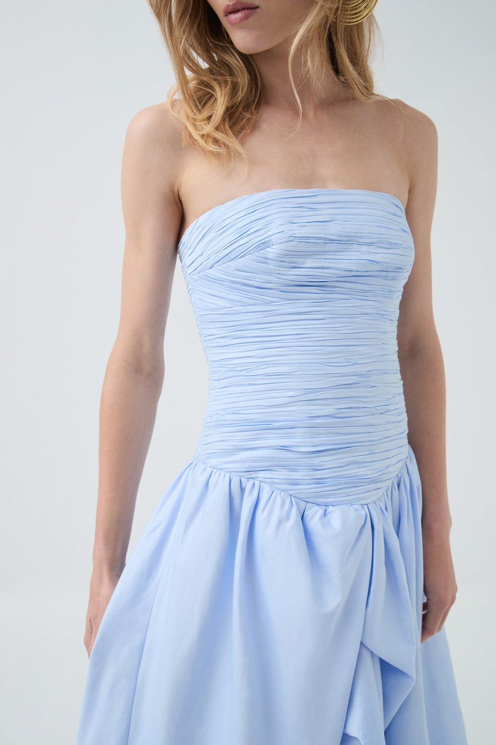 Violette Bubble Hem Maxi Dress