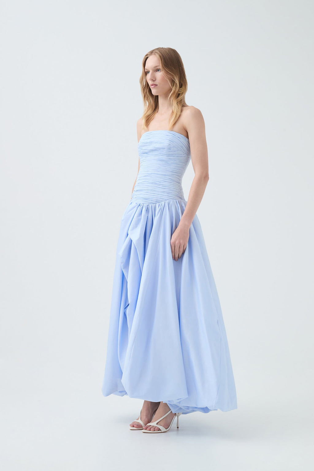 Violette Bubble Hem Maxi Dress