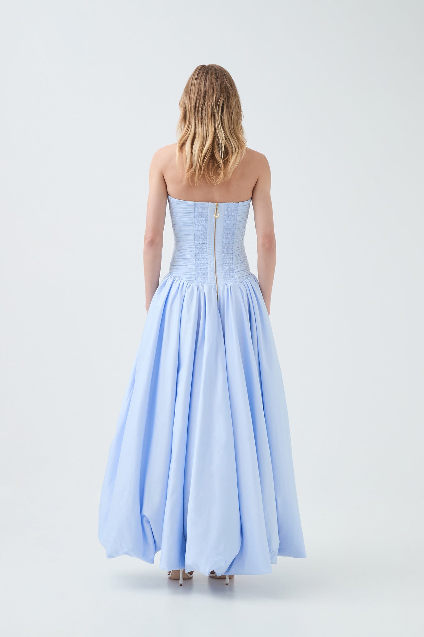 Violette Bubble Hem Maxi Dress