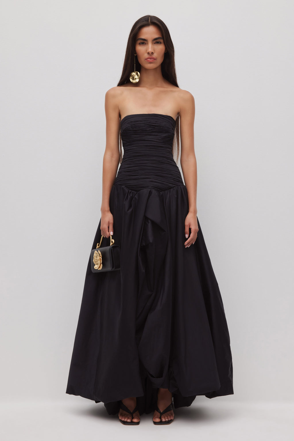 Violette Bubble Hem Maxi Dress
