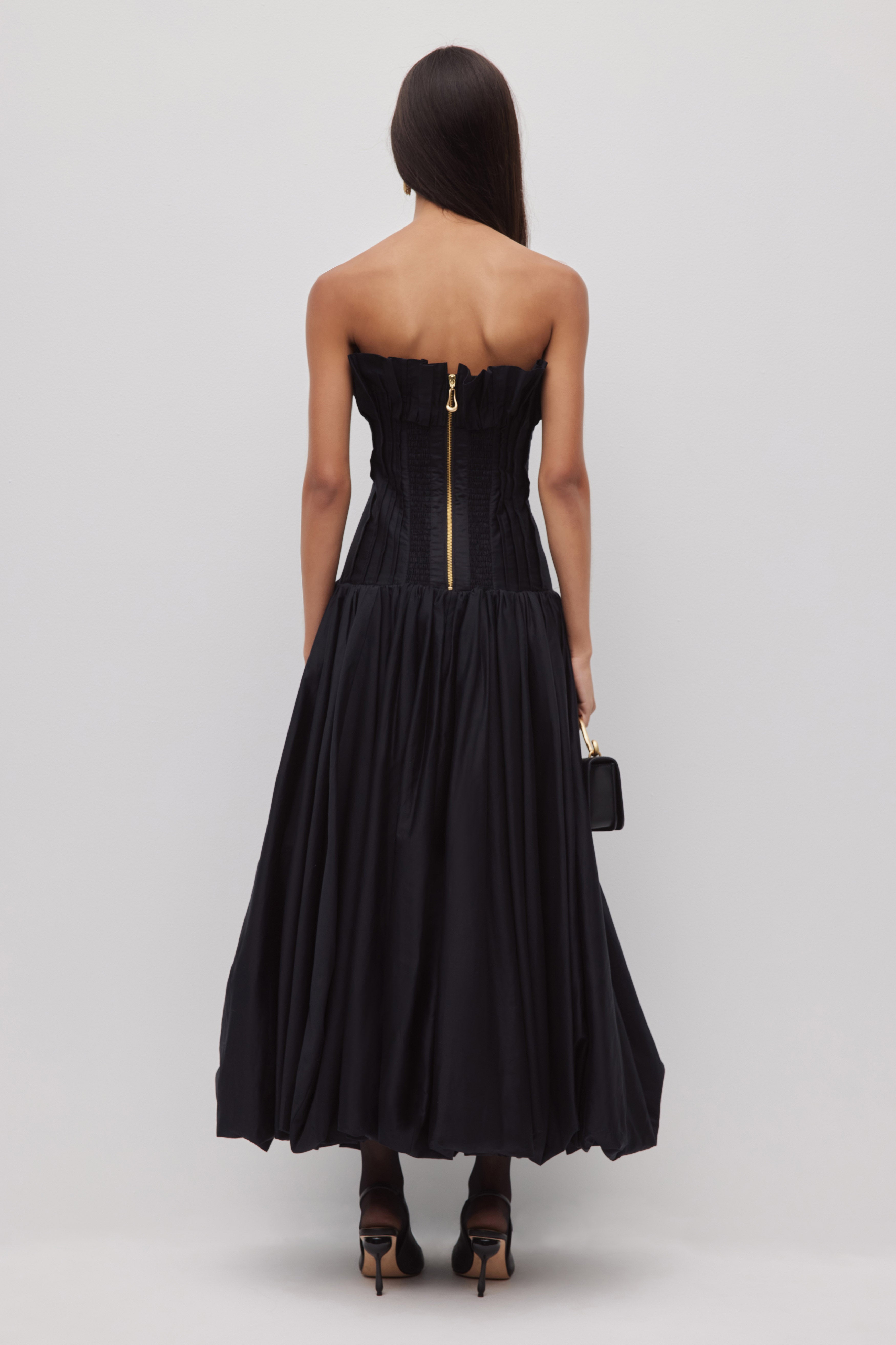 Ivy Bubble Hem Gown