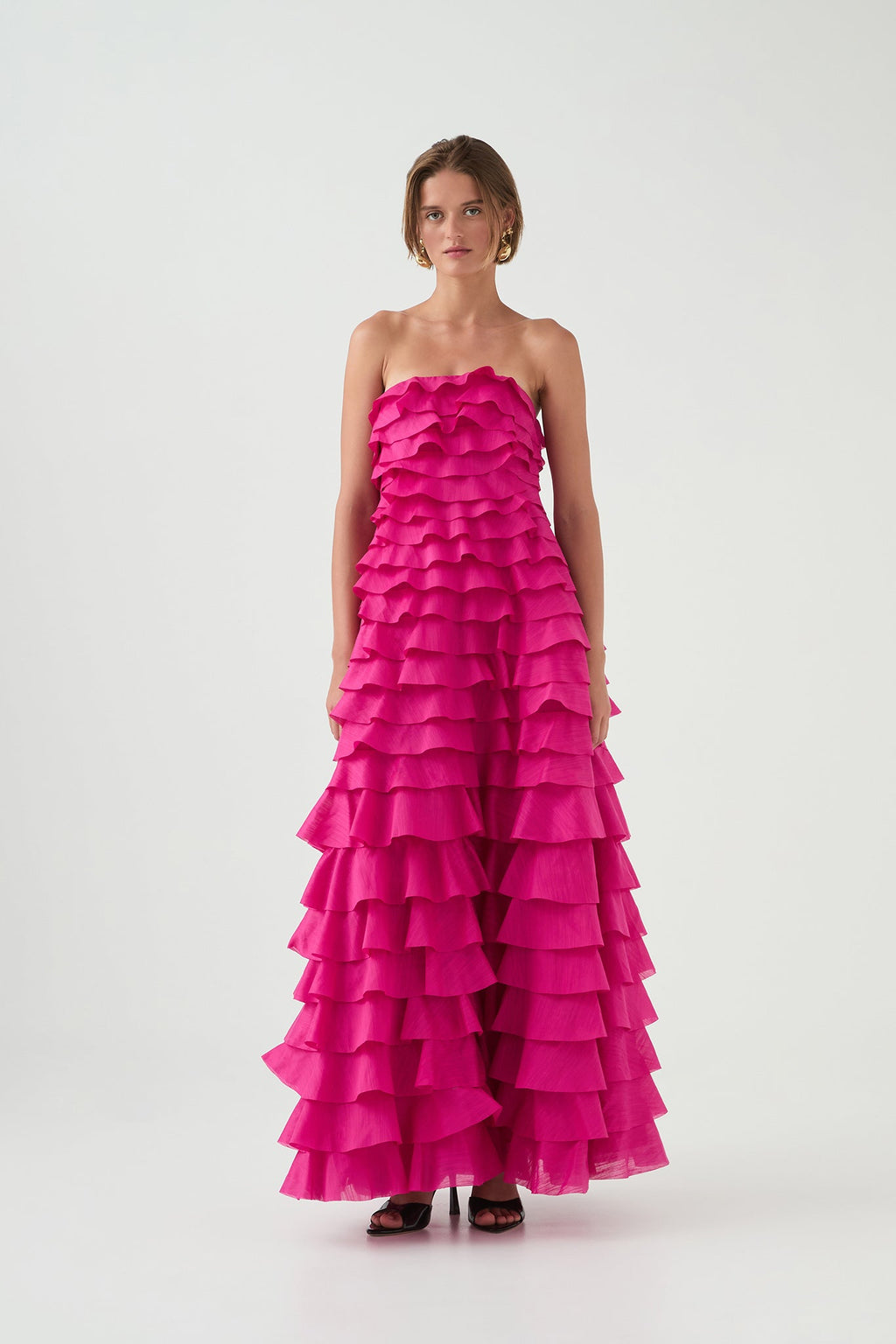 Fleur Pleated Gown
