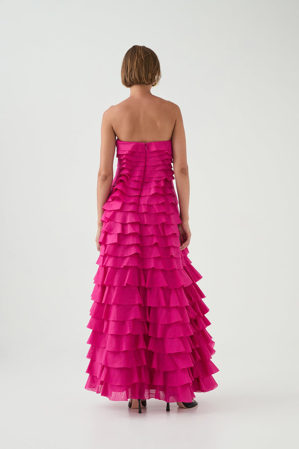 Fleur Pleated Gown