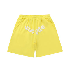 Sp5der shorts American trendy ins niche versatile sweet spider web 555 digital design cartoon summer pants (7)