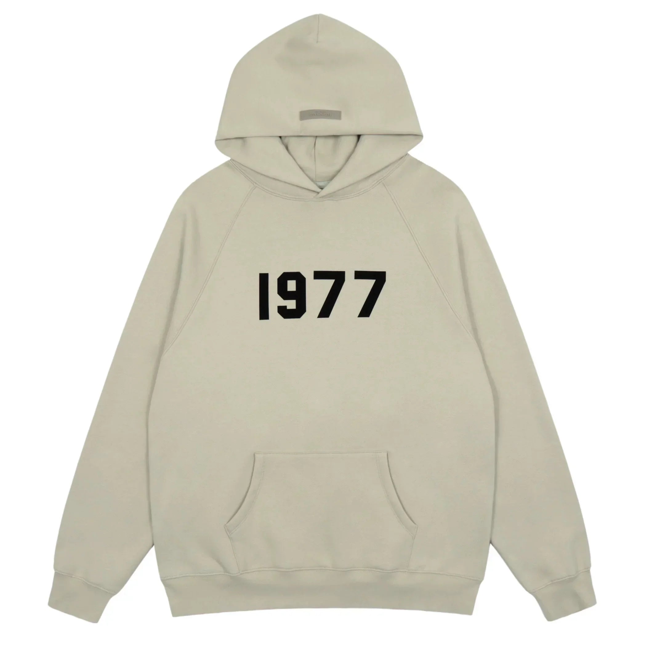 FOG double line heavyweight high street trendy brand hooded sweatshirt with plush loose sweatshirt jacket suitable for men and women, youthful and popular style (7)