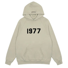 FOG double line heavyweight high street trendy brand hooded sweatshirt with plush loose sweatshirt jacket suitable for men and women, youthful and popular style (7)