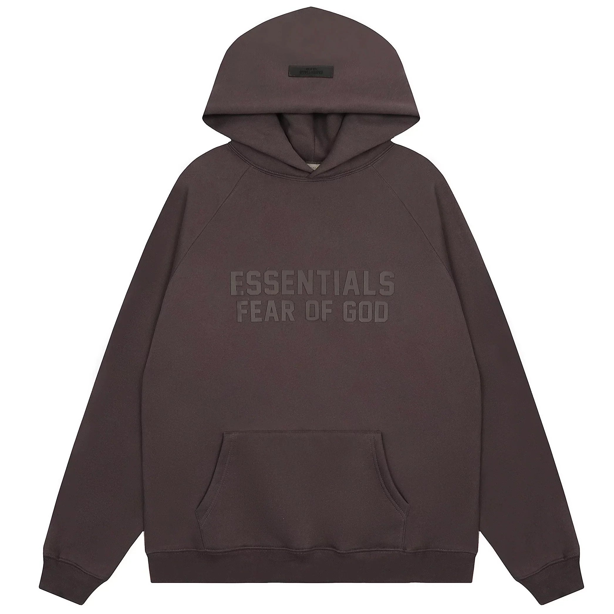 FOG double line heavyweight high street trendy brand hooded sweatshirt with plush loose sweatshirt jacket suitable for men and women, youthful and popular style (41)