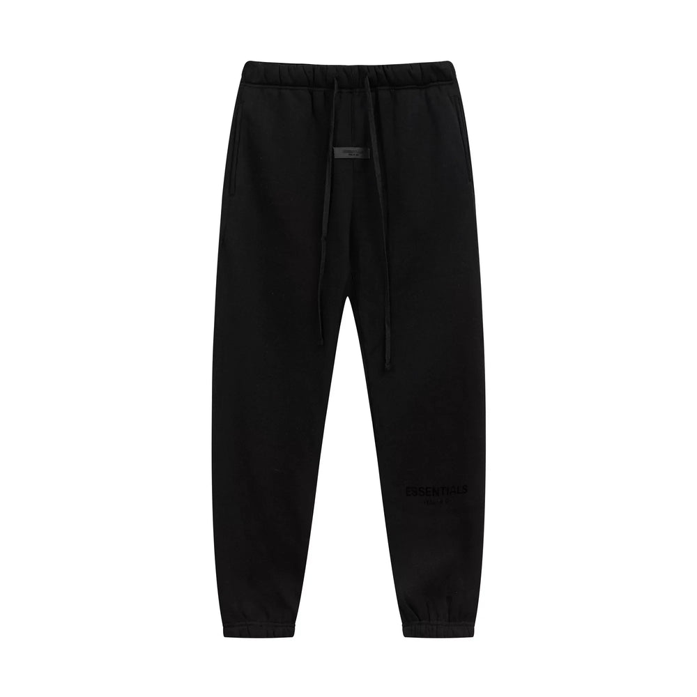 Fog autumn/winter hoodie, sweatpants, long pants with fleece hoodie, versatile letter essentials, loose and trendy ins top (39)