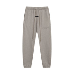 Fog autumn/winter hoodie, sweatpants, long pants with fleece hoodie, versatile letter essentials, loose and trendy ins top (52)