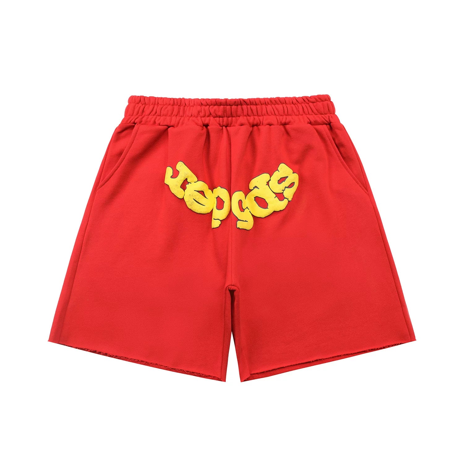 Sp5der shorts American trendy ins niche versatile sweet spider web 555 digital design cartoon summer pants (4)