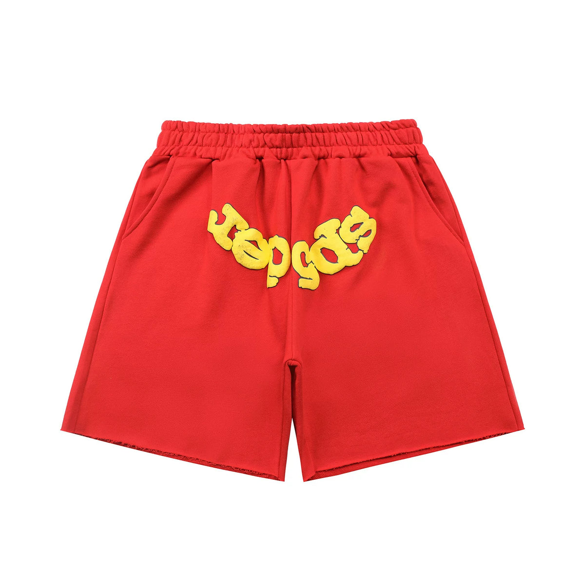 Sp5der shorts American trendy ins niche versatile sweet spider web 555 digital design cartoon summer pants (4)