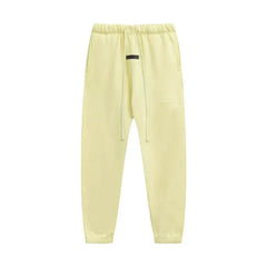 Fog autumn/winter hoodie, sweatpants, long pants with fleece hoodie, versatile letter essentials, loose and trendy ins top (49)