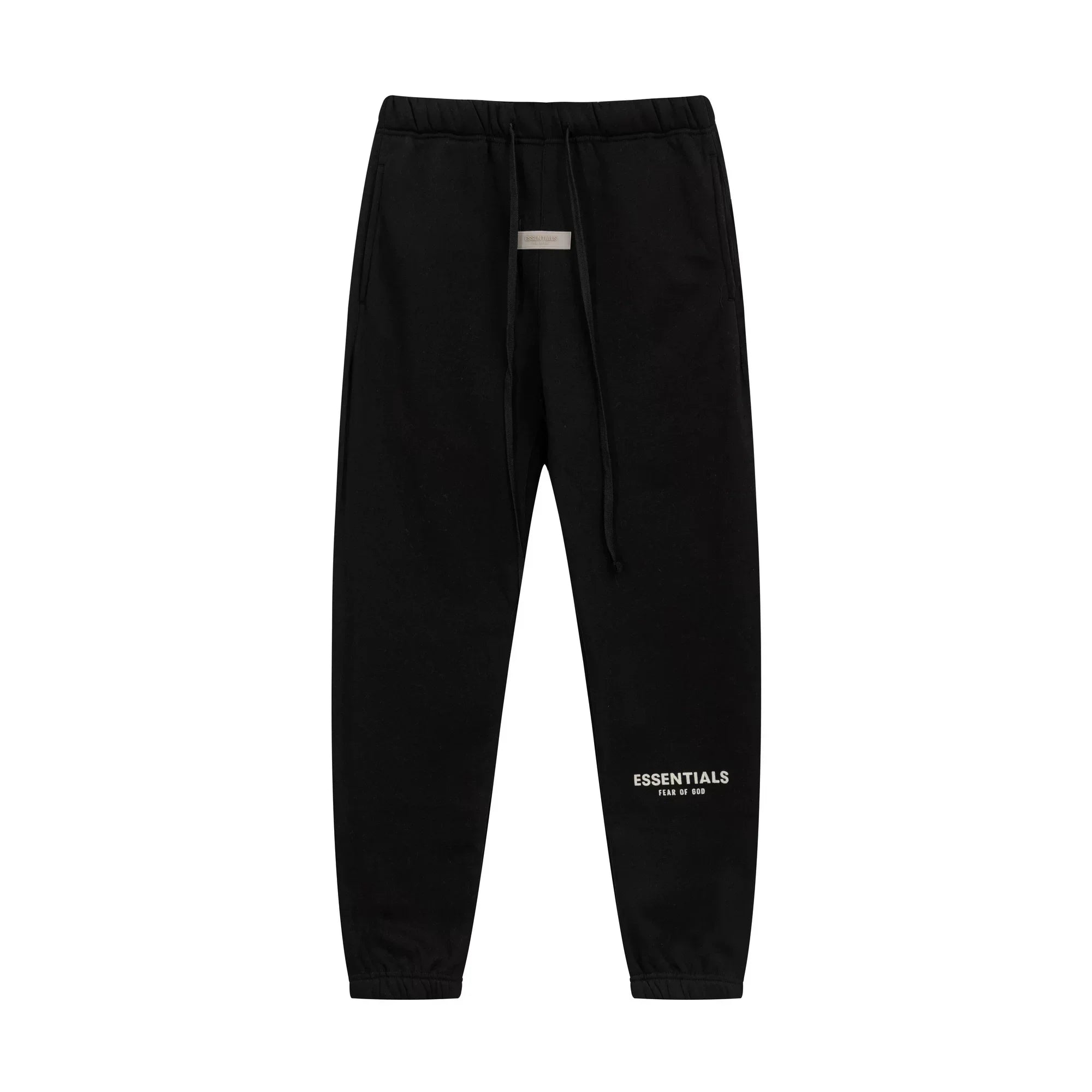 Fog autumn/winter hoodie, sweatpants, long pants with fleece hoodie, versatile letter essentials, loose and trendy ins top (41)