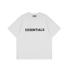 FOG double-line ESSENTIALS short-sleeved T-shirt men European and American couples trendy brand round neck loose cleanfit half-sleeved women (5)