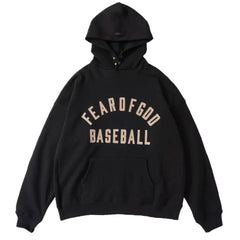 FOG double line heavyweight high street trendy brand hooded sweatshirt with plush loose sweatshirt jacket suitable for men and women, youthful and popular style (30)