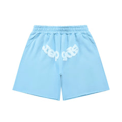 Sp5der shorts American trendy ins niche versatile sweet spider web 555 digital design cartoon summer pants (6)