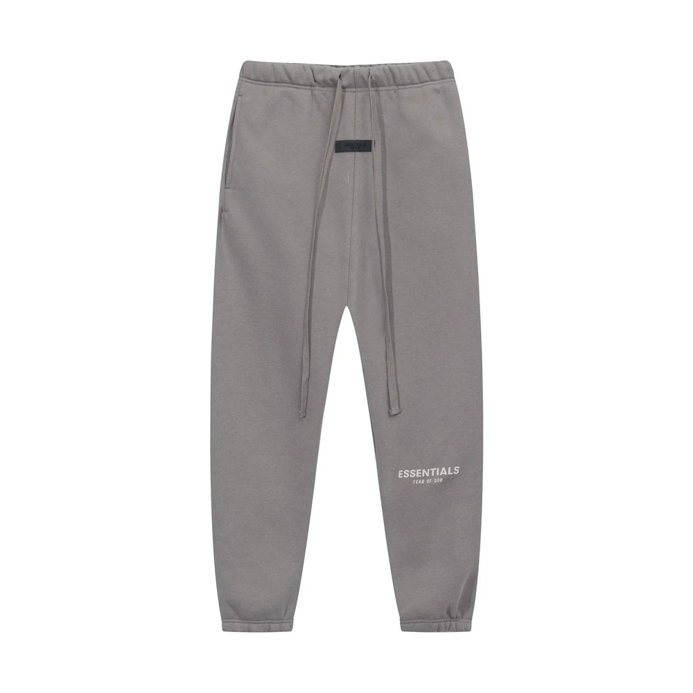 Fog autumn/winter hoodie, sweatpants, long pants with fleece hoodie, versatile letter essentials, loose and trendy ins top (42)
