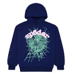 跨境美潮Sp5der连帽卫衣 P*NK V2防污处理青春流行款 (30)