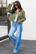 Aubrey Mixed Paneled Jeans FINAL SALE