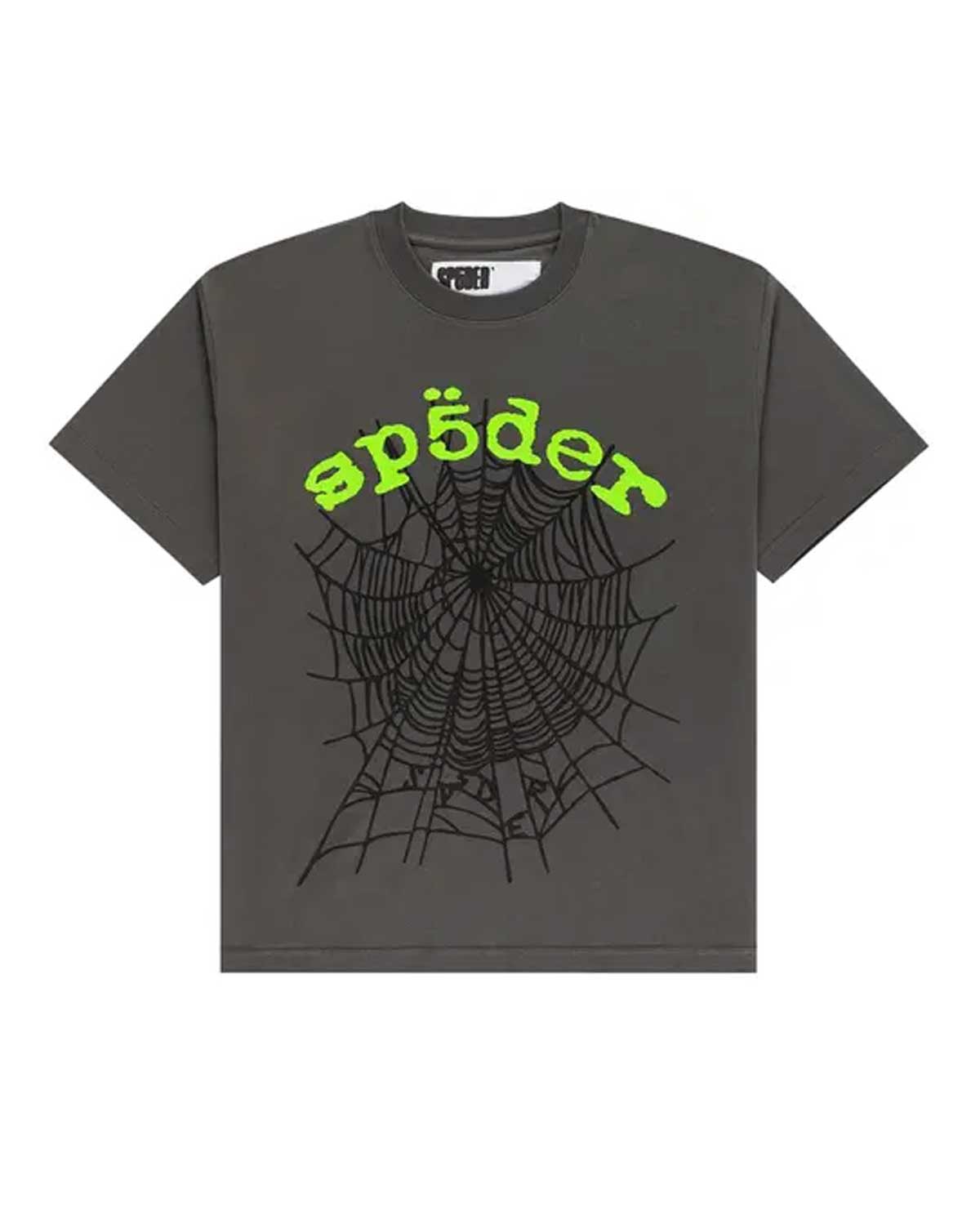 Sp5der OG Web V2 Tee Slate Grey