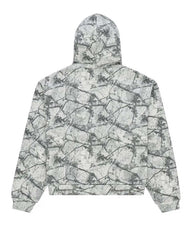 Sp5der Realtree OG Web V2 Zip Up Hoodie White Camo