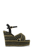 Nelo Platform Wedges - Black