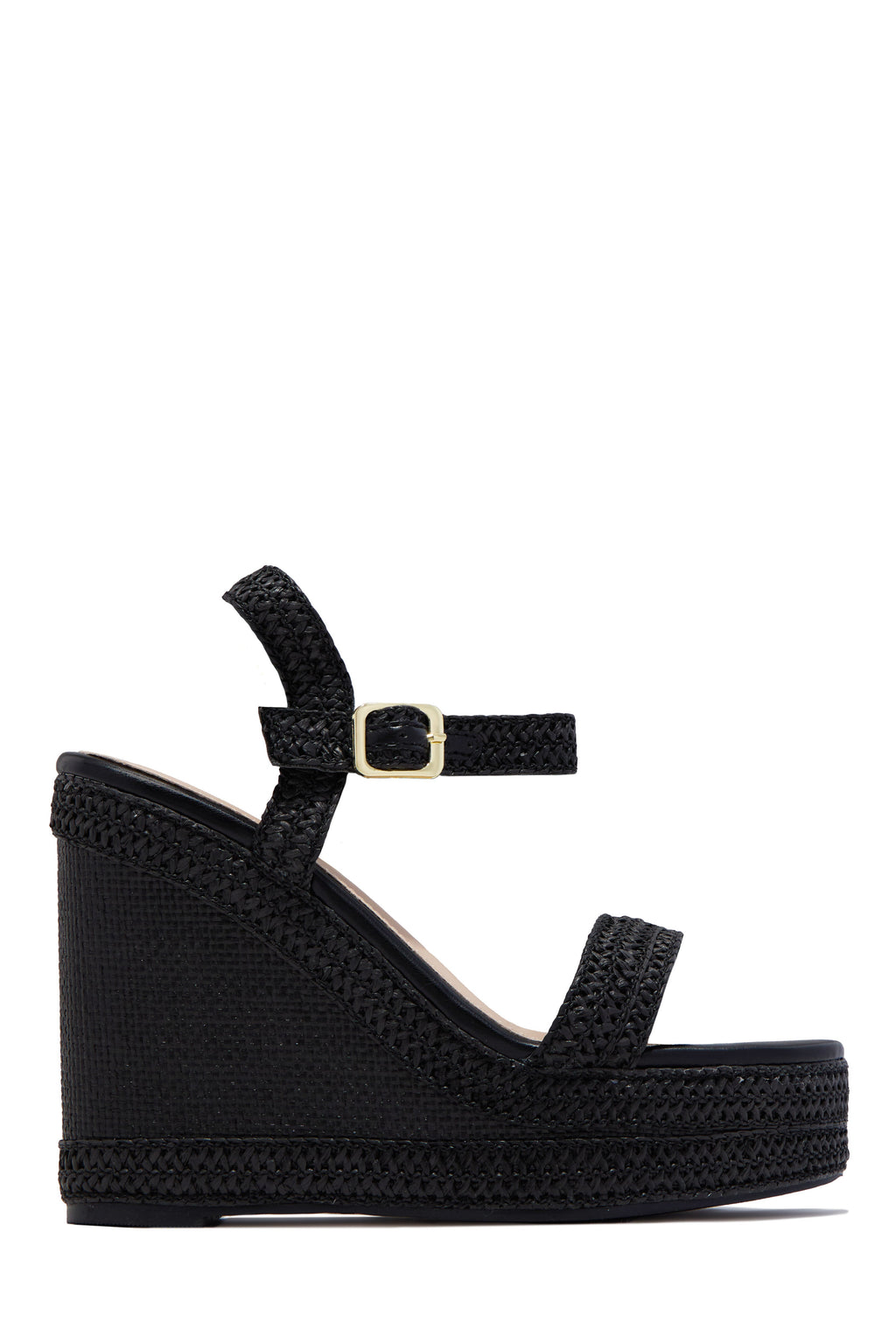 Rosetta Platform Wedges - Black
