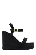 Rosetta Platform Wedges - Black