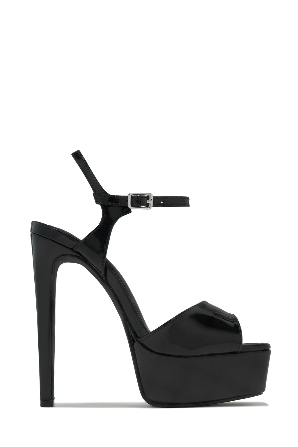 Paulina Platform High Heels - Black