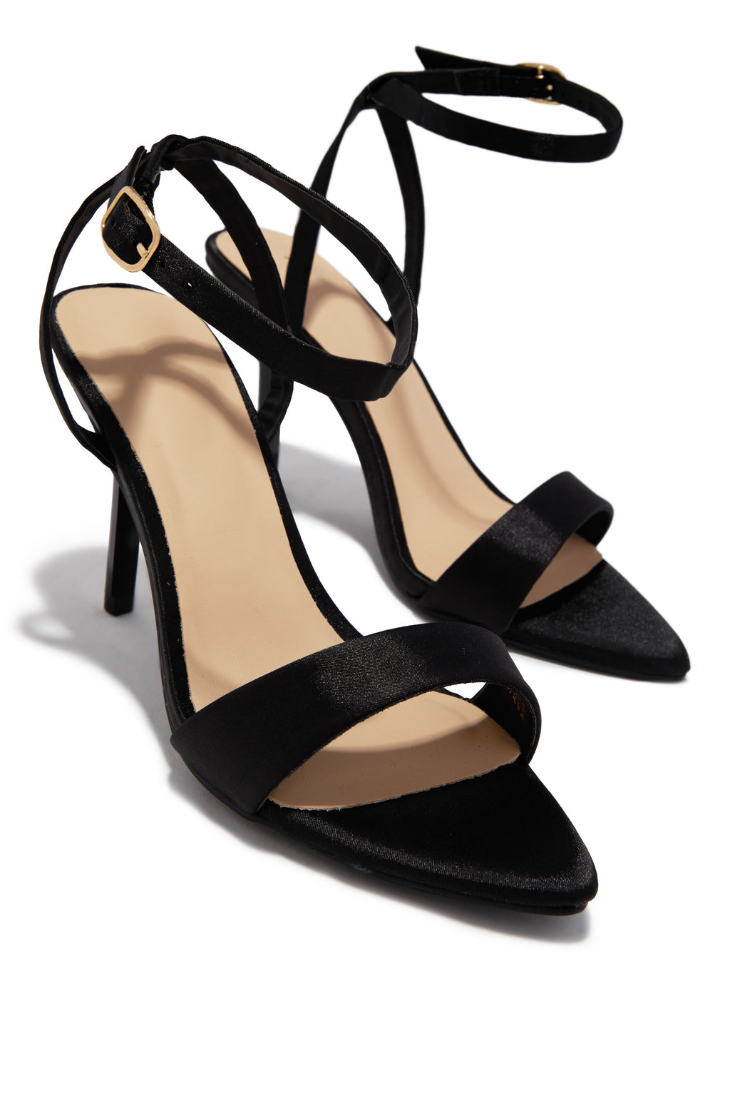 Nora Single Sole Heels - Black
